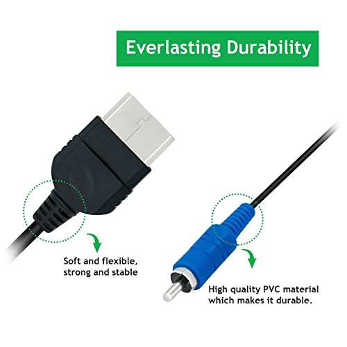 Mcbazel HDTV High-Definition TV Component Composite AV Audio Video Cable for Classic Original Xbox Only - Image 5