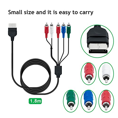 Mcbazel HDTV High-Definition TV Component Composite AV Audio Video Cable for Classic Original Xbox Only - Image 4
