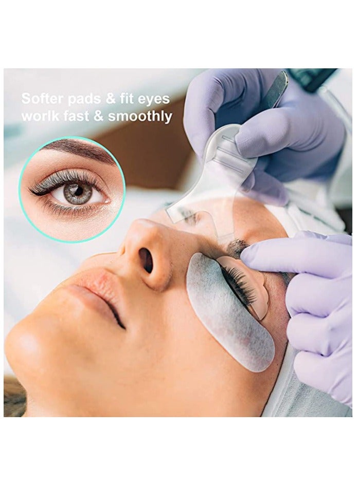 Silicone Eyelash Perming Curler Set, 10 Reusable Lash Lift Rods with Y Shape Brush, White Shield Pads for Perfect Lash Lifting, Essential Makeup Tools for Beautiful Lashes - Image 2