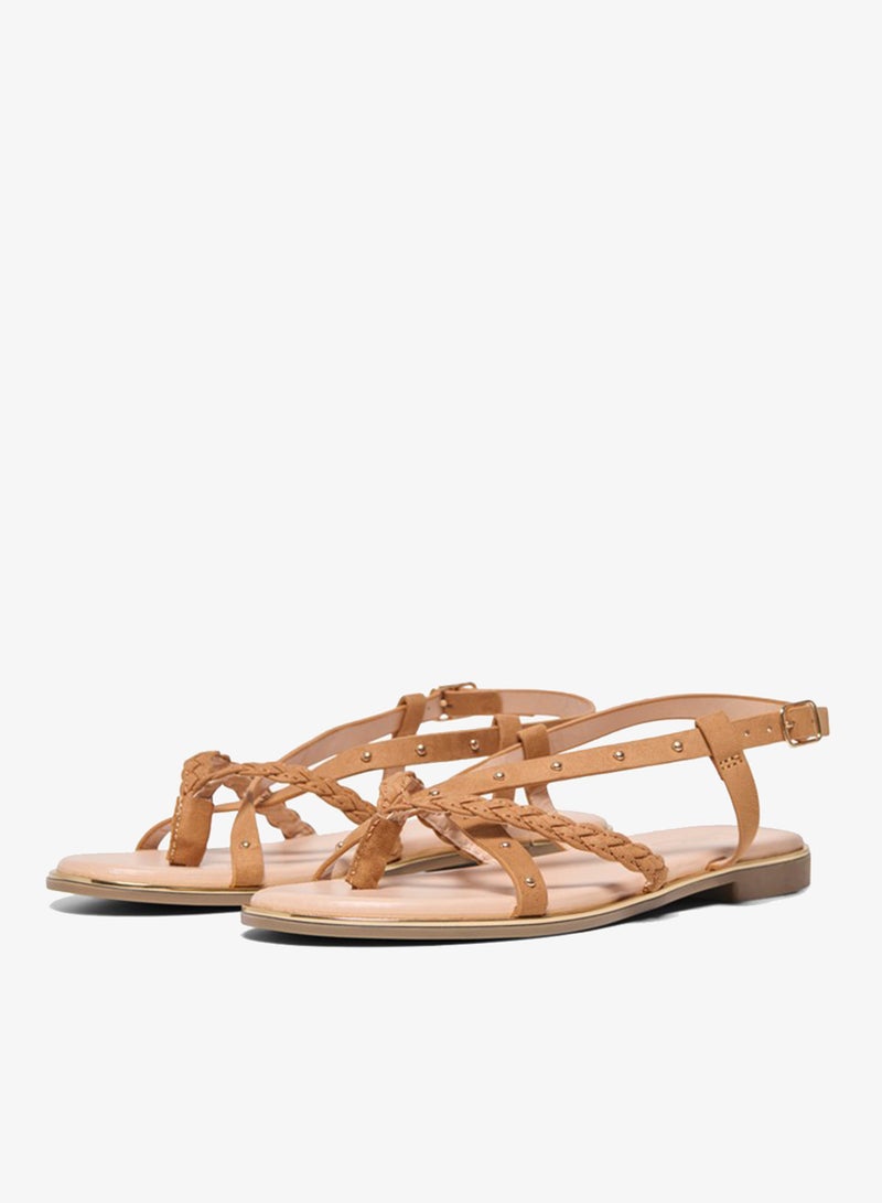 ONLY Criss-Cross Flat Sandals - Image 3