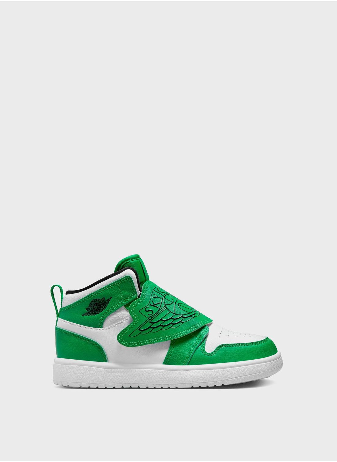 Buy Jordan Green-White Kids Sky Jordan 1 Bp for Boys in Oman