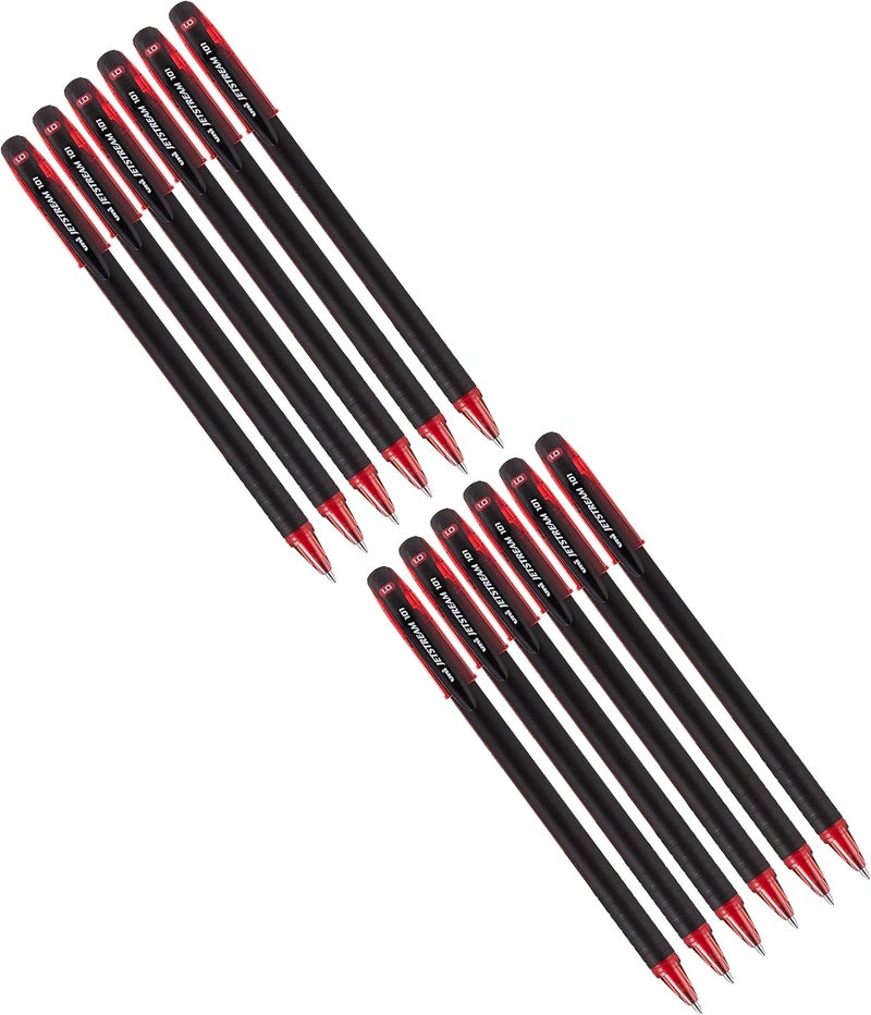 JETstream قلم حبر جاف ميتسوبيشي يوني جيت ستريم Sx-101 - عبوة من 12 قلم - Image 2