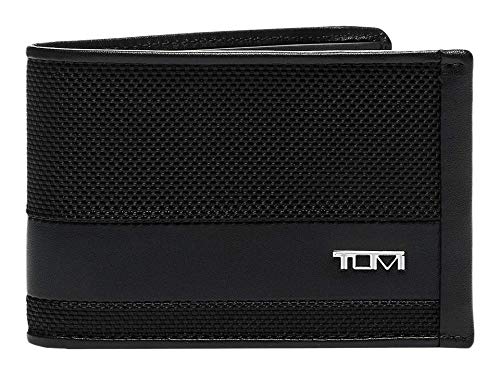 TUMI - Alpha Slim Single Billfold - Men's Ballistic Nylon Wallet - Hidden Card Pocket - Black - Image 5