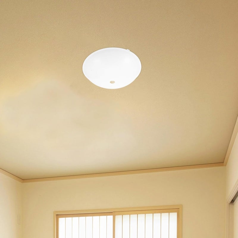 Ceiling Light Cover Replacement 26.5Cm Round Clip-On Lamp Shade Plastic Fixture for Indoor Bedroom Hallway Staircase Emergency Light - Image 5