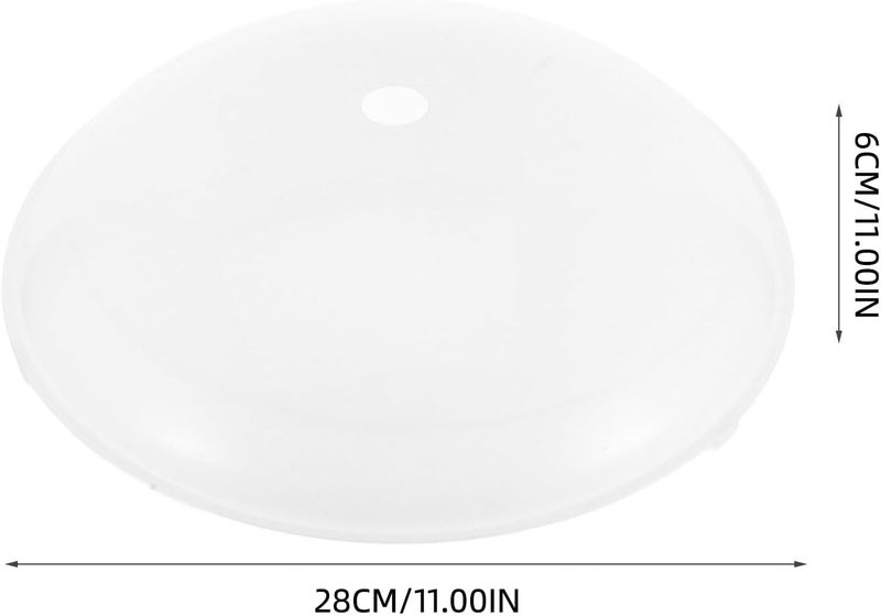 Ceiling Light Cover Replacement 26.5Cm Round Clip-On Lamp Shade Plastic Fixture for Indoor Bedroom Hallway Staircase Emergency Light - Image 2