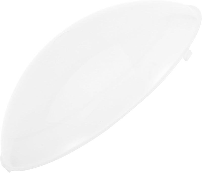 Ceiling Light Cover Replacement 26.5Cm Round Clip-On Lamp Shade Plastic Fixture for Indoor Bedroom Hallway Staircase Emergency Light - Image 1