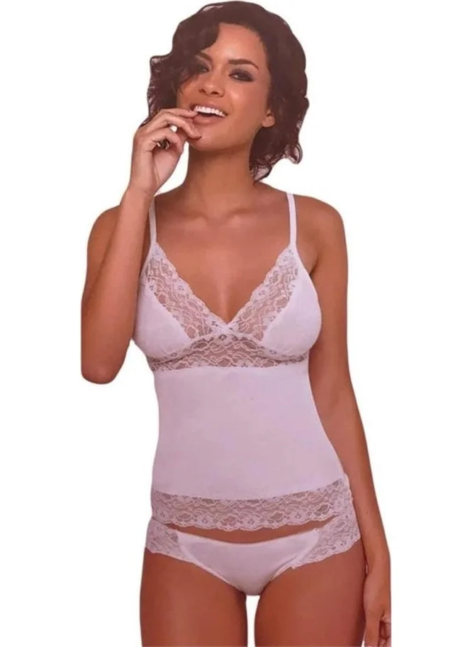بيير كاردان 310 Camisole Set - Powder