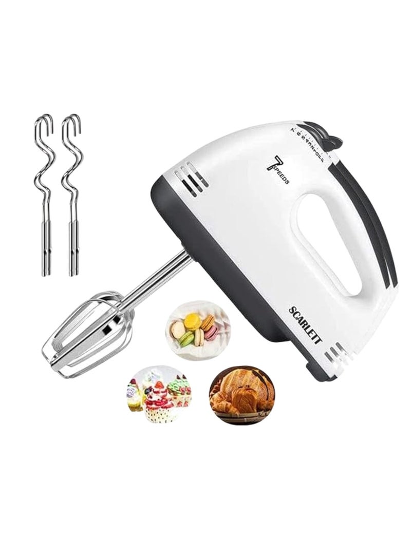 Desselan SCARLET 7-Speed Electric Hand Mixer – Multi-Function Kitchen Beater - Image 1