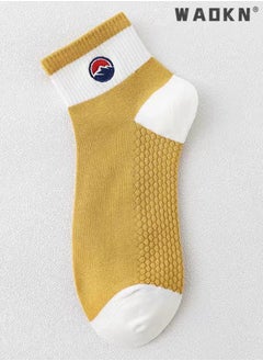 WAOKN Men Women Athletic Socks (5-Pack) - Low Cut, Sweat-Wicking, Odour-Resistant, All-Season Comfort - Ideal for Active Lifestyles, Running & Everyday Wear - Ultimate Socks for Men Collection  - Image 3