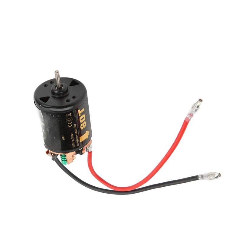 RC 540 Brushed Motor: 80T Iron Copper Construction - Two Way Bearing Low Heat High Power Upgrade Part for 1/10 RC Drift Cars Axial SCX10 90046 - Image 5