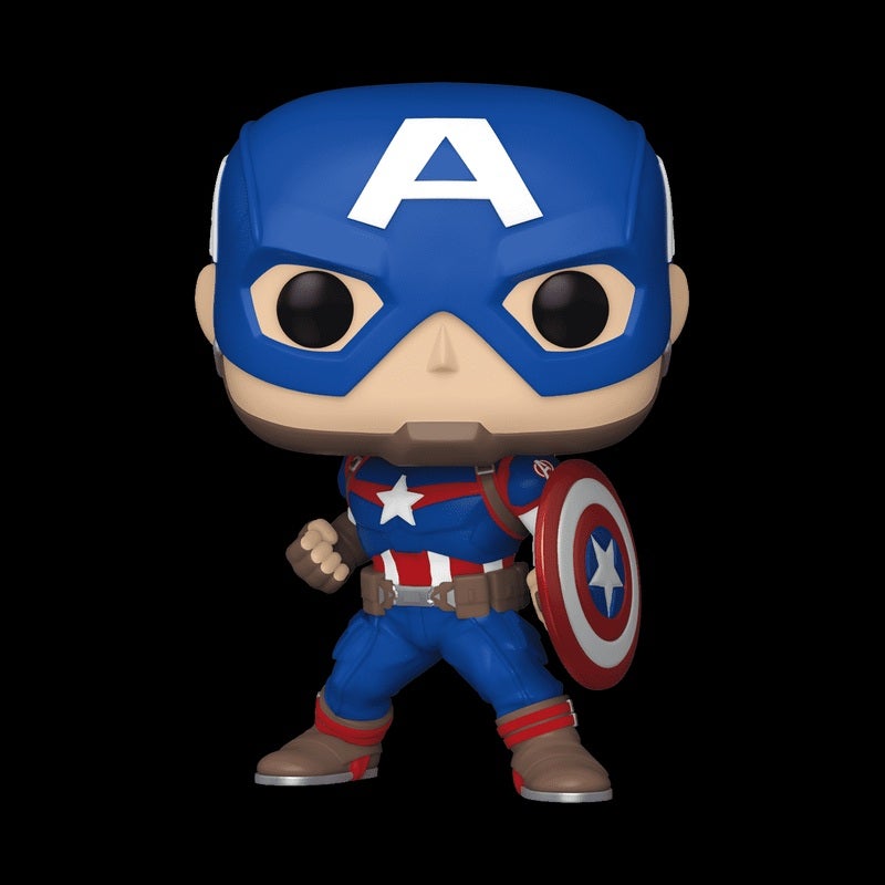Funko فنكو بوب! مارفل: الكلاسيكيات الجديدة من مارفل - كابتن أمريكا - كومكس مارفل - تمثال فينيل قابل للجمع - فكرة هدية - بضائع رسمية - ألعاب للأطفال والبالغين - Image 2