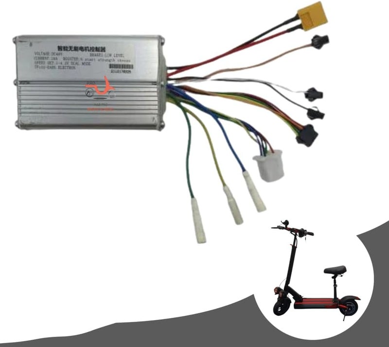 - Regulator (Motherboard) 48V 500W For Electric Scooter Abu Scafin - 10x10x10 - Multicolor