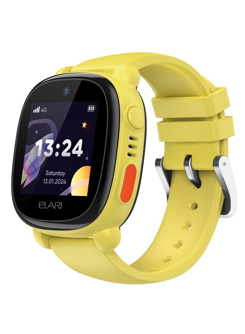 إيلاري ساعة Elari KidPhone 4G Lite الذكية للأطفال مزودة بنظام تحديد المواقع العالمي (GPS) ومكالمات الفيديو - Image 1