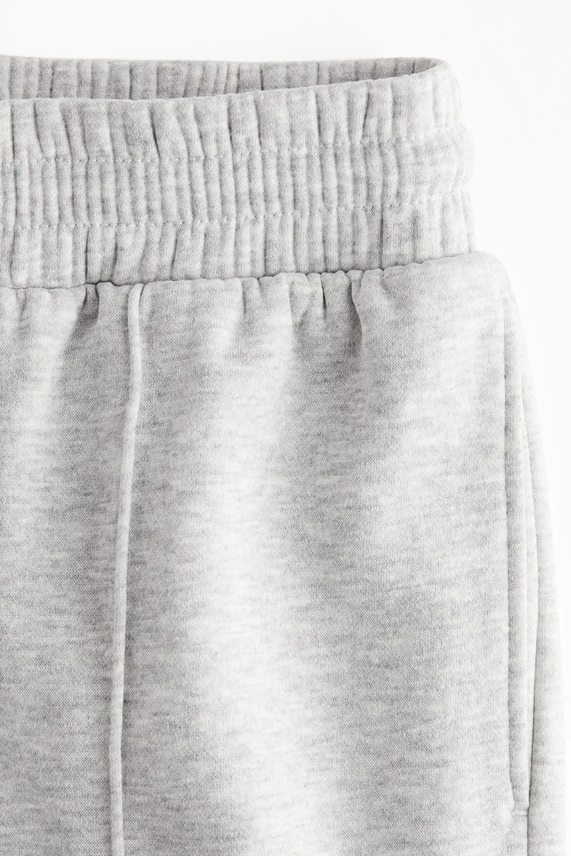 H&M Wide crease-front sweatpants