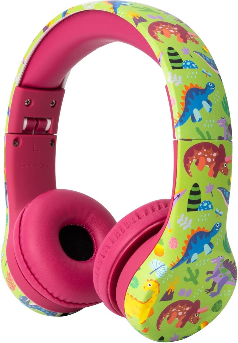Snug Play+ Kids Headphones with Volume Limiting for Toddlers (Boys/Girls) - Dinosaurs - Image 1