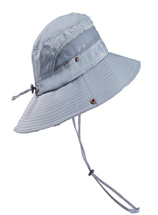 Gustave® Hat Cap for Men Wide Brim Summer Sun Cap for Men UV Protection Fishsing Hat Foldable Bucket Hat Outdoor(Grey) - Image 1