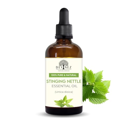 Devinez Stinging Nettle Essential Aromatherapy Oil for Hair & Skin 10ml, Bichu Buti, Urtica dioica - 100% Natural Organic & Undiluted for skin & Hair Care, Nettle Leaf Hair Oil - Image 1