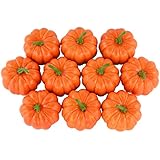 JEDFORE JEDFORE Fake Fruit Home House Kitchen Decoration Artificial Lifelike Simulation Mini Pumpkins Halloween House  - Image 1