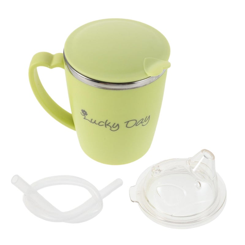 Reusable Feeding Cup with Lid for Elderly Liquid or Soup Nursing Tool Clean Easy - Image 2