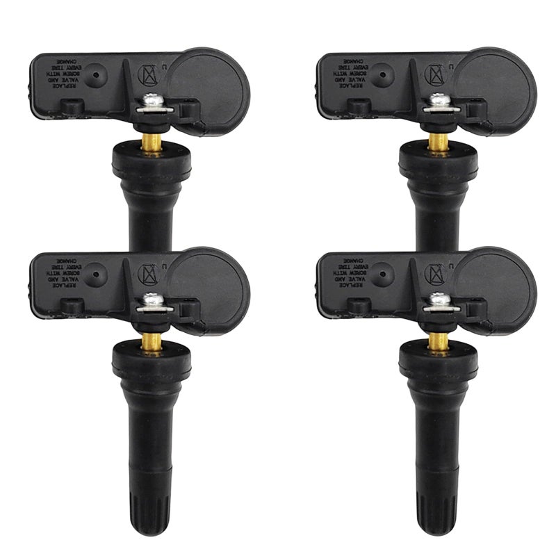Torquizo TPMS Sensor 315Mhz 4 PCS Tire Pressure Sensors Compatible with Ford 2005-2011 Escape Edge Expedition Explorer Flex Focus F-150 Fusion MKS MKT MKX MKZ Mazda Mercury Replace Part 6F2Z1A189A 7L1Z1A189A - Image 1