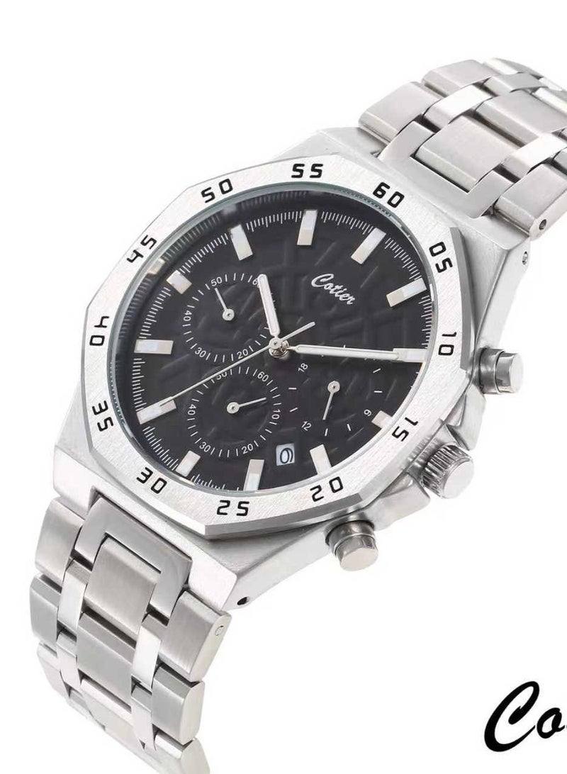 ساعة رجالي ستانلس ستيل