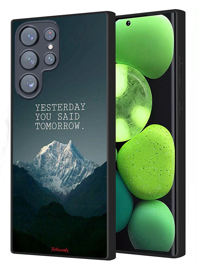 Tolwak غطاء حماية لجهاز سامسونج جالاكسي S23 ألترا 5G - أمس قلت غداً - Image 1