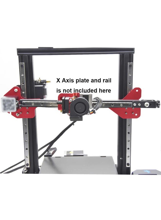 DORUNDEA Ender 3 Dual Z-axis MGN12 Linear Rail Guide Kit with Fix Plate Mount Bracket for Ender 3 Pro Ender-3 V2 3D Printer Upgrades (Z Axis, with Linear Rail) - Image 5