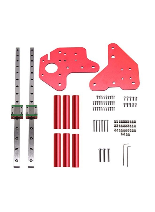 DORUNDEA Ender 3 Dual Z-axis MGN12 Linear Rail Guide Kit with Fix Plate Mount Bracket for Ender 3 Pro Ender-3 V2 3D Printer Upgrades (Z Axis, with Linear Rail) - Image 1