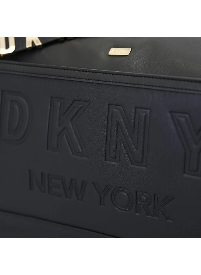 DKNY Impressionist Duffle Bags for Unisex | Ultra Lightweight Travel, Sports & Gym Duffle Bags Color Black