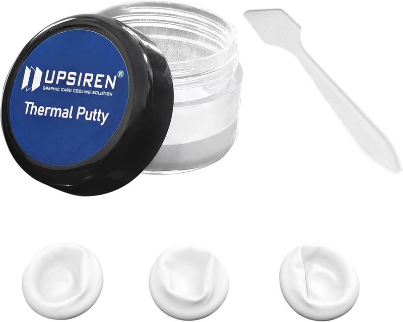 UPSIREN معجون حراري UX PRO Ultra 16.8w/mk لمعالج VGA GPU IC للتبريد السريع بديل وسادة حرارية مانعة للحرارة (20 جرام) - Image 1