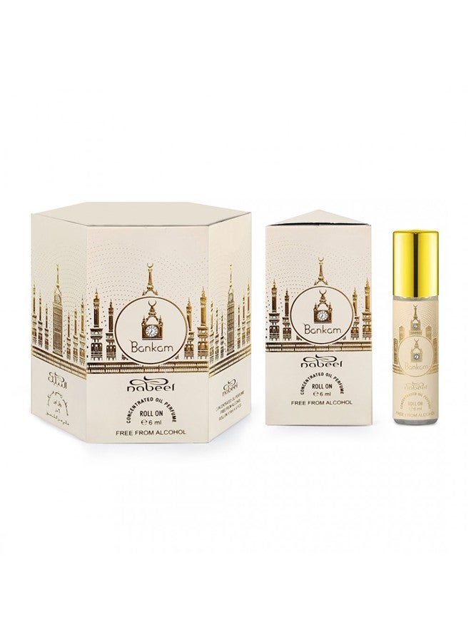 Nabeel Pack of 6 Nabeel Bankam 6ml Roll On Concentrated Oil Perfume - Image 1