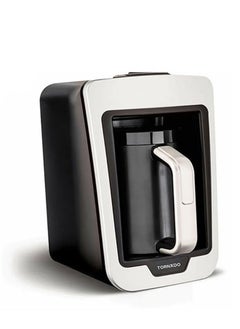 تورنيدو محضرة قهوة تركي تورنيدو أوتوماتيك 330 مل ابيض X أسود TCME-100 W  - Image 2