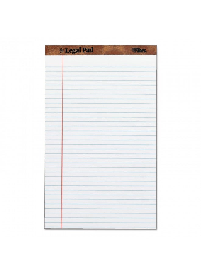 Tops 7573 Perforated Everyday Writing Legal Pad, 8.5 x 14 Inch, White, 12 Count (Pack of 1) - Image 2