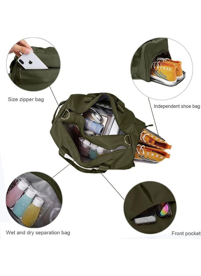 yongsheng - Small Gym Bag for Women and Men, Workout Bag for Sports and Weekend Getaway, Waterproof Dufflebag （1pcs） - Image 1