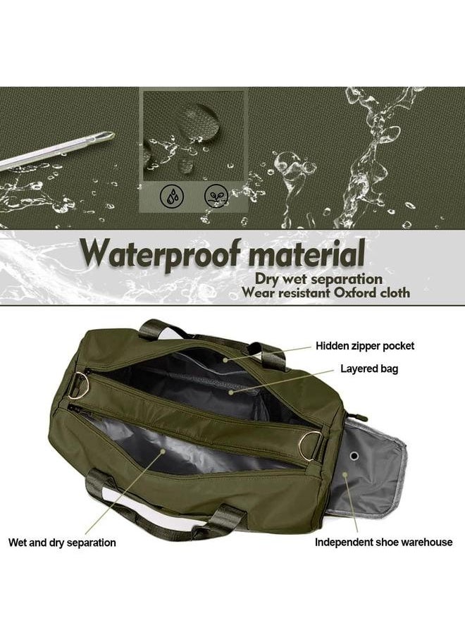 yongsheng - Small Gym Bag for Women and Men, Workout Bag for Sports and Weekend Getaway, Waterproof Dufflebag （1pcs） - Image 1