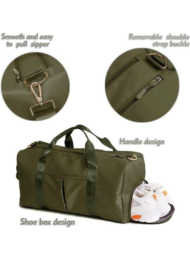 yongsheng - Small Gym Bag for Women and Men, Workout Bag for Sports and Weekend Getaway, Waterproof Dufflebag （1pcs） - Image 1