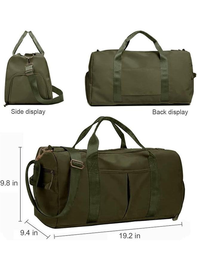 yongsheng - Small Gym Bag for Women and Men, Workout Bag for Sports and Weekend Getaway, Waterproof Dufflebag （1pcs） - Image 1