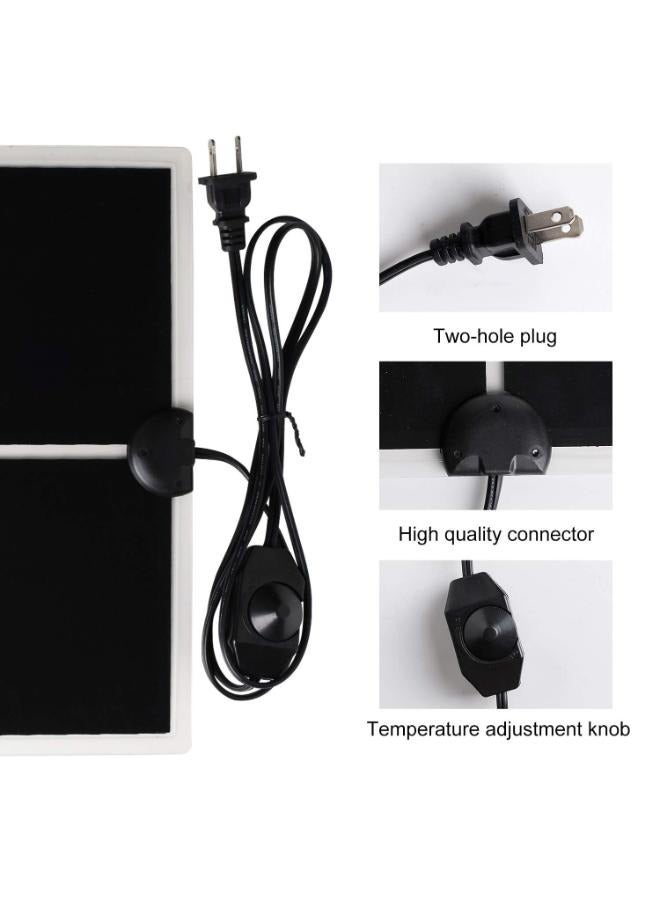 Reptile Heating Pad with Temperature Control, Adjustable Heat Mat for Reptiles Turtle, Aquarium Terrarium Heater 5W/ 7W/ 14W/ 20W/ 28W/ 35W - Image 3