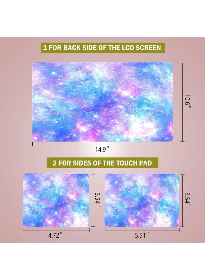 Home Trove RICHEN Laptop Notebook Skin Sticker Cover Decal Fits 12 13 13.3 14 15 15.4 15.6 inch Laptop Protector Notebook PC | Easy to Apply, Remove and Change Styles (Shining Stars) - Image 2