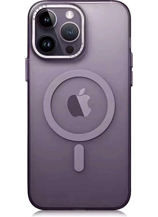 Apple Iphone 14 Pro Max Case Magsafe Charging Featured Frosted Hard PC Canvas Cover