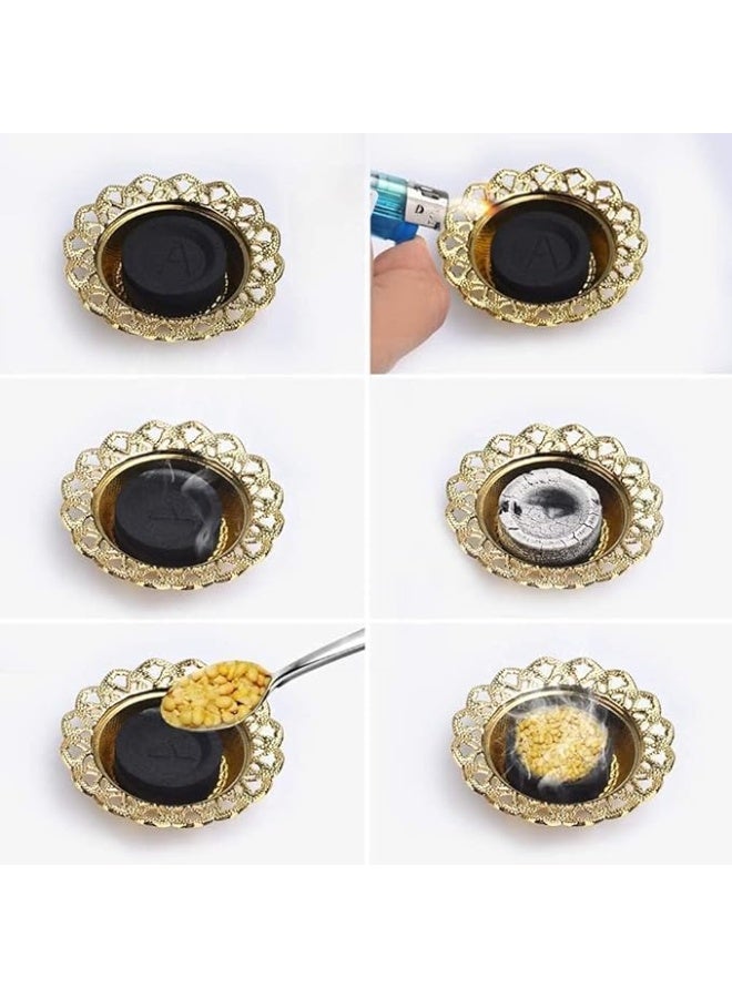 100-Piece Charcoal Bakhoor Coal Black | Charcoal 33 mm - Image 2