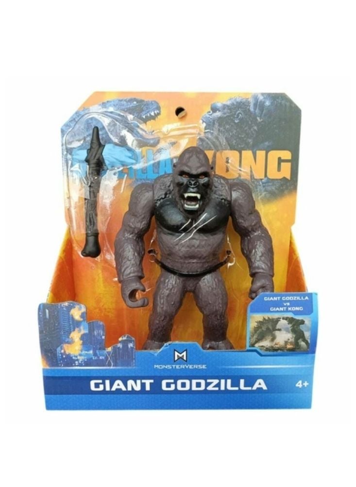 بريميم مجسم كينغ كونغ العملاق – لعبة معركة عالم الوحوش للأطفال.