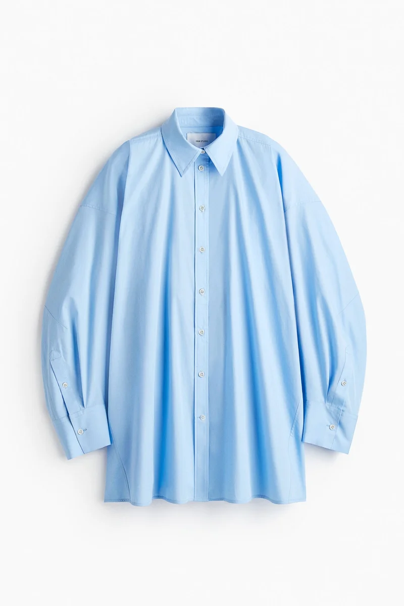H&M Oversized poplin shirt