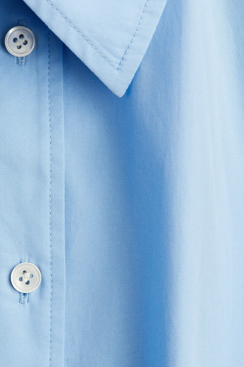 H&M Oversized poplin shirt