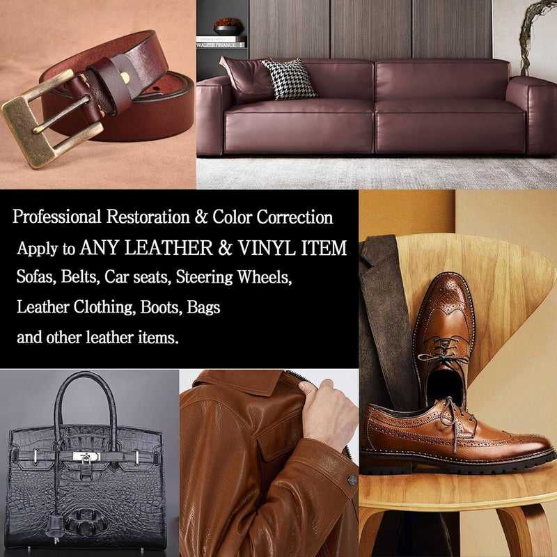 WERBME Leather Recoloring Balm - Dark Brown - Image 4