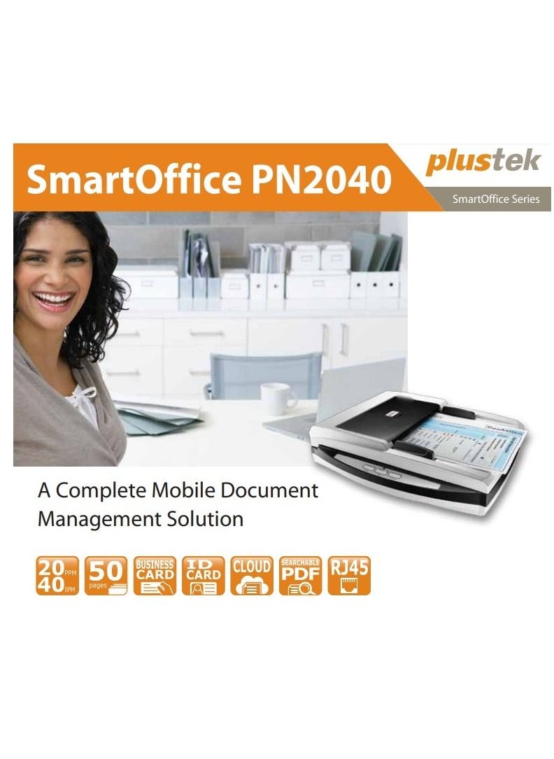 Plustek - Smart Office PN2040  A Complete Mobile Document Management Solution - Image 1