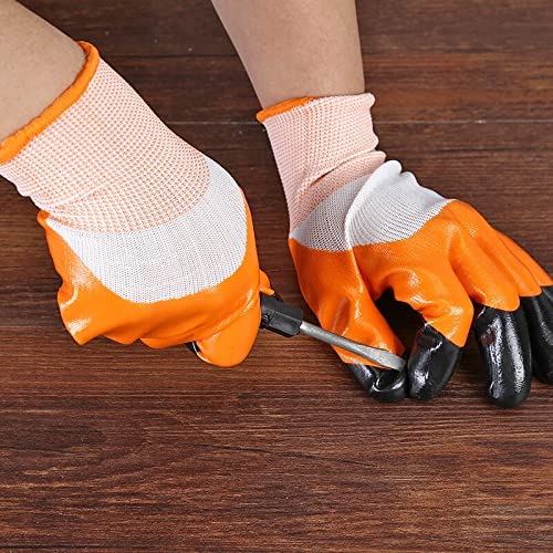 SR Trader Heavy Duty Reusable Hand Gloves for Garden Agriculture Industrial Farming work Men & Women - Pack of 10 Pairs  - Image 4