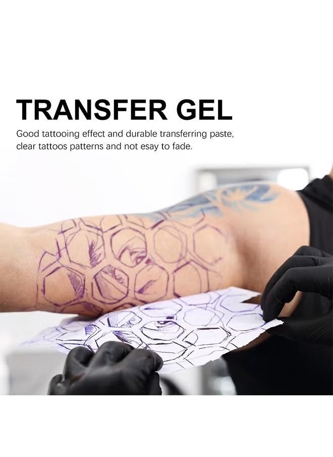 AI - Stencil Stuff -Tattoo Setncil Gel,Template Base Paste Semi-permanent Tattoo Transfer Paste Transfer Paste Suitable for Transfer Paper Machine Tattoo Supplies Accessories 30ML - Image 1