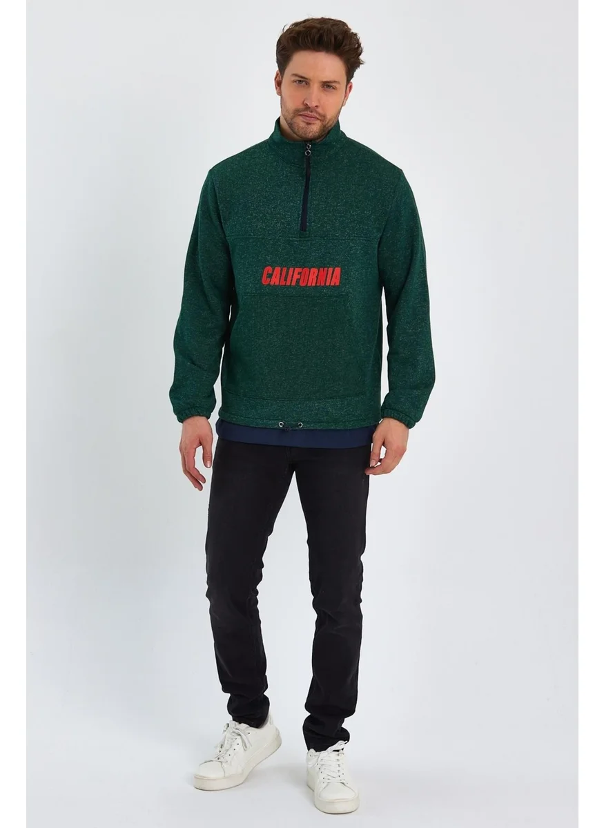 Alexander Gardi Garnished Printed Sweatshirt (E23-61903)