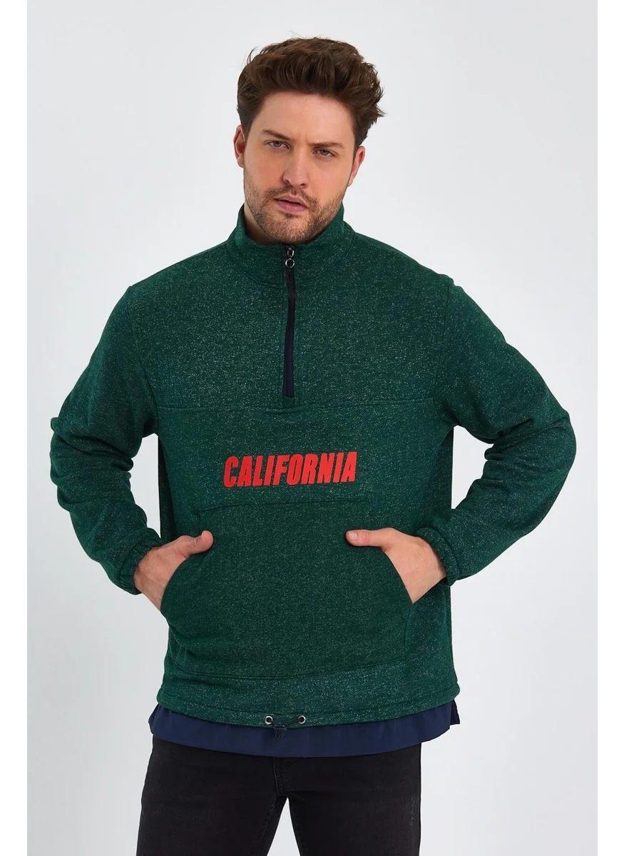 Alexander Gardi Garnished Printed Sweatshirt (E23-61903)